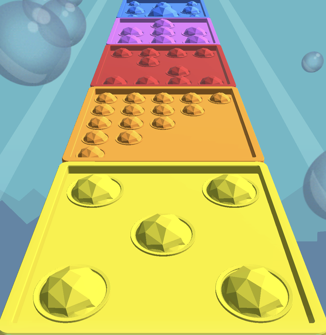 Pop it Stepのゲーム画面イメージ２