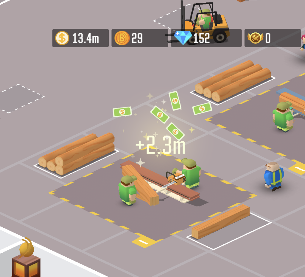 木こりの帝国のゲームイメージ