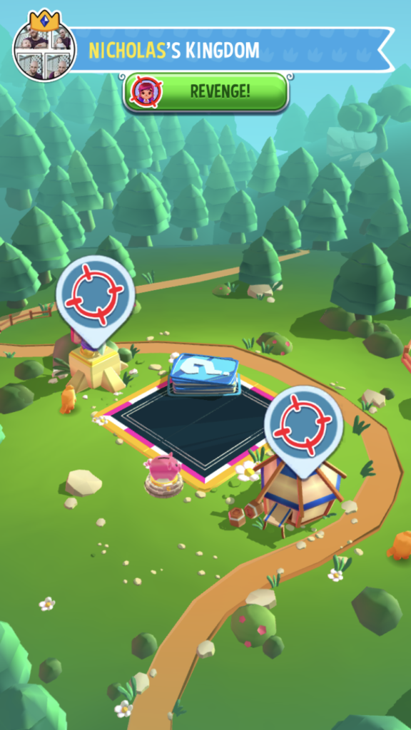 ダイスドリームスのゲーム画面、ソーシャル